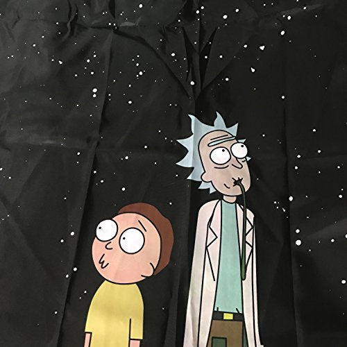 Rick and Morty Shower Curtain