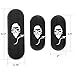 Big Size Hair grippers, Barber Hair grippers, Mens Hair holder, Black/White Color,3 pack
