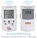 Maverick ET73 Digital Wireless Remote BBQ Meat Thermometer - Monitors Meat & Barbecue/Grill/Smoker Temperature - Includes 1 extra 6-Foot Meat Probe AND 1 extra 3-Foot Temperature Replacement Probe