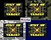Stay On Target Star Wars Inspired Art Tactical Morale Hook+Loop Patch
