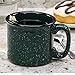 Santa Fe Ceramic Campfire Coffee Mug Fleck Forest Green 12 oz.