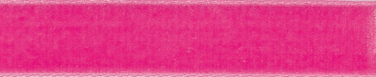 Berisfords Velvet Ribbon, Shocking Pink, 102 x 56 x 102 cm