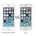 iPhone 5S Screen Protector, iAnder Tempered Glass Screen Protector for Apple iPhone SE, iPhone 5S 5C 5 (2-Pack)