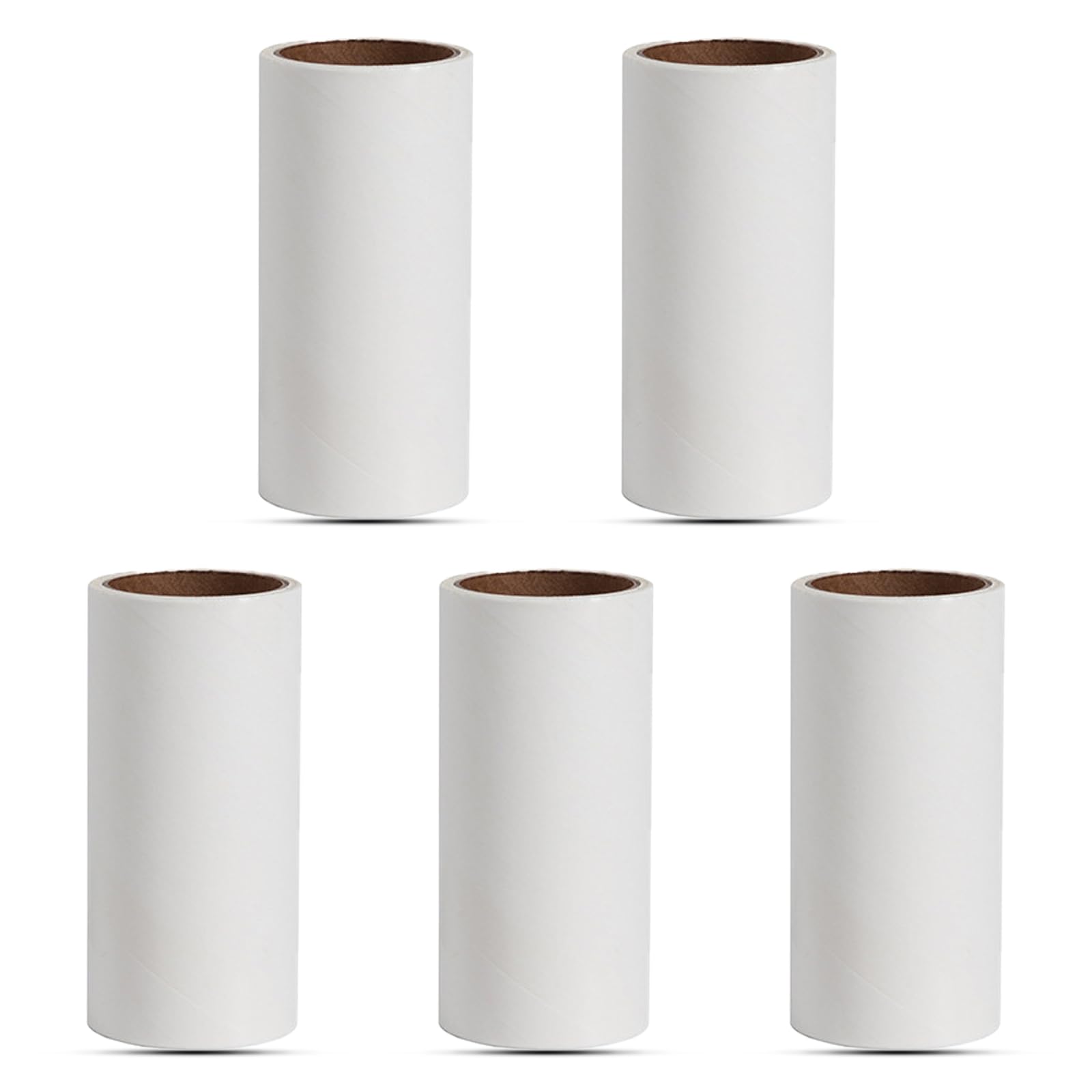Photo 1 of Lint Roller Refills 4 inch,Extra Sticky Lint Roller Replacement Refills Only, Inside Diameter 1.5 inch, 60 Sheets per Roll (Pack of 5, Total 300 Sheets, 4 inch)