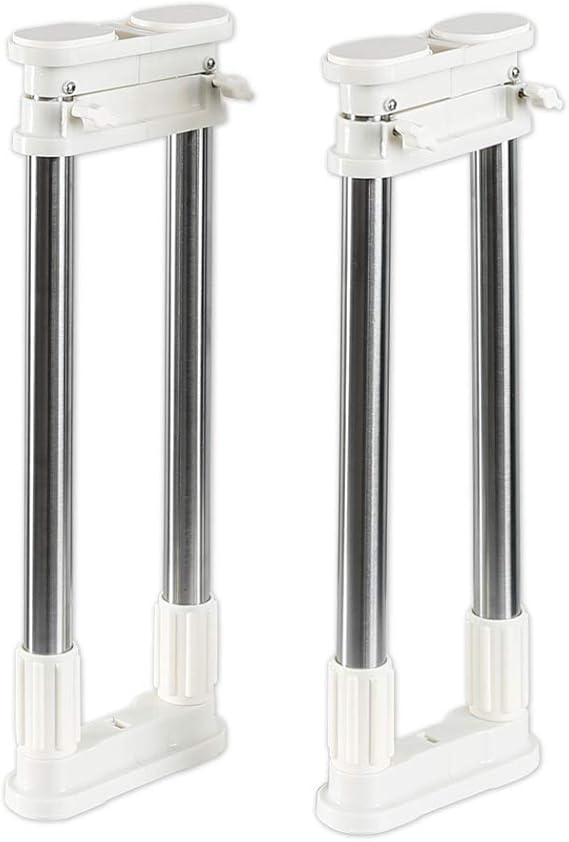 Amazon Daf 転倒防止用 つっぱり棒 転倒防止 突っ張り棒 地震 耐震対策 つっぱりポール 強力 地震対策 防災グッズ 家具転倒防止棒 食器棚 冷蔵庫 家具 2本セット 取り付け範囲 40 60cm 転倒防止用突っ張り棒 通販