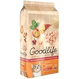 GOODLIFE Adult Real Chicken and Brown Rice Recipe Dry Cat Food 3.5 Pounds