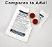 Medi-First 80833 Ibuprofen, 50 packets of 2, Pain Reliever