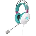 ASUS TUF Gaming H1 GEN II Hatsune Miku Edition, Wired Gaming Headset 40mm Essence Drivers, Virtual 7.1 Surround Sound, TeamSp