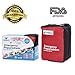 First Aid Kit: Complete Emergency Preparedness Kit for Office, Home, School, Emergency, Survival, Camping, Hunting, Travel, Car or Automotive and Sports - ResQue1st