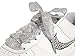 Sparkly Silver Flat Ribbon Shoelaces, Shoe Laces Ideal For Pumps Sneakers Trainers Boots