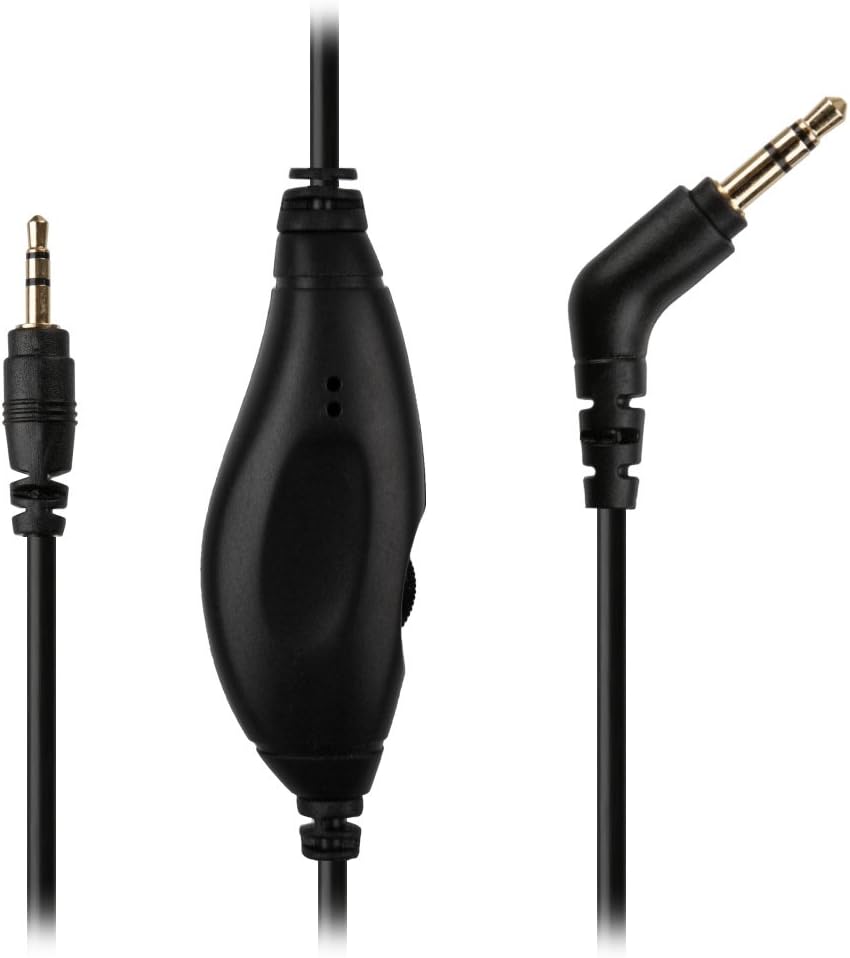 REYTID Talkback Chat Cable with Volume Control Compatible with Xbox One for Turtle Beach Gaming Headsets