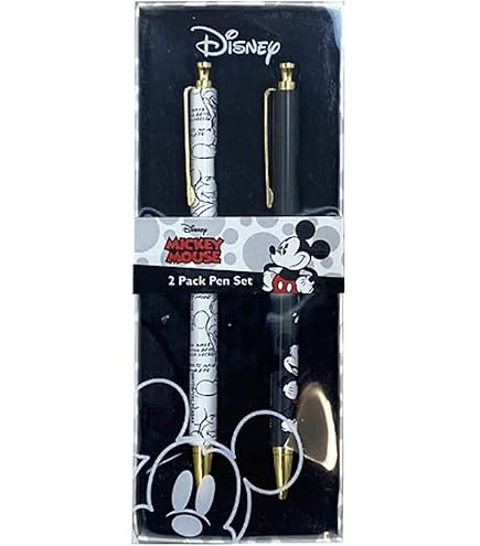Amazon.com: Disney Mickey Mouse Pens, 2 Pack Mickey Mouse