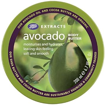 Amazon Com Boots Bts Ext Avocado Body Butter 200ml Body Scrubs