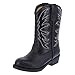 SmartFit Boy's Black Toddler Western Boot Toddler Size 8 Regular