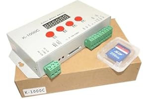 JIAANDA K-1000C UCS2904RGBW GS8208 SK6812RGBW WS2811 DMX LED Controller;1536 Pixels DC5-24V Addressable Programmable Controll