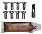 Stainless Steel Disc Brake Rotor Screw Kit -Fits Honda & Acura Vehicles-