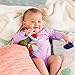 B. toys – B. baby- Rattle Ball – 4 Balls & Teething Clip -Sensory Toy with Colors Textures & Sounds – Sounds So Squeezy – 3 Months +