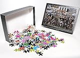Photo Jigsaw Puzzle of Hindu pilgrims take part in ritual bathing, Ganges River, Varanasi, Uttar