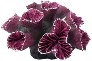 Danmu 1pc of Polyresin Coral Ornaments, Aquarium Coral Decor 3 9/10" x 3 1/2" x 2" for Fish Tank Aquarium Decoration