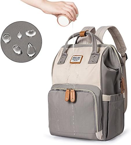 LUKATU Diaper Bag Backpack, Organizer Baby Back Pack with Insulated Pockets, Multi-Function Waterproof Anti-theft Travel Bags