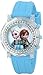 Disney Kids' FZN3581 Frozen Anna and Elsa Watch with Blue Rubber Band