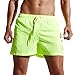 Men's Shorts Swim Trunks Quick Dry Beach Shorts with Pockets for Surfing Running Swimming Watershort