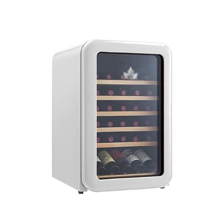 BEANFAN Retro Bodega Nevera, 30 Botella Vino Blanco, Independiente ...