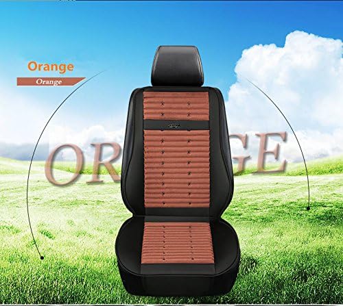 2017 new health protection summer with the fan blowing cool cool summer ventilation cushion seat cushion car seat cooling vest (brown front 1pcs)