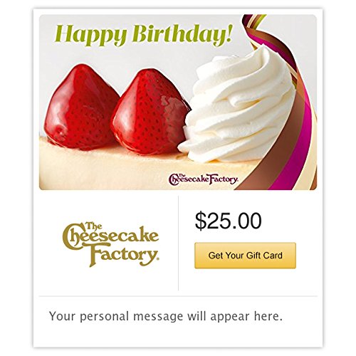 The Cheesecake Factory Email 