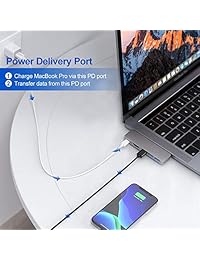 USB C Hub, 5 in 1 Type-C Hub with 4K HDMI, Power Delivery, 3 USB 3.0 Ports Compatible with 2016   2017   2018 MacBook Pro, 2018 MacBook Air, ChromeBook, XPS and More, Space Grey