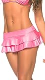 MapaleMapalé by Espiral Women's Flirty Double Layered Ruffle Mini Skirt