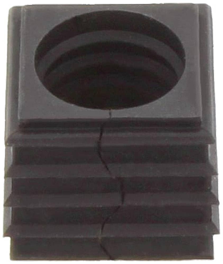 Vintage Knurled Edge Conta Clip 28608.4 Cable System Kdsclick Sealed KDS de 14-15 BK, Mounting Type: Union (Length x Width: 20 cm 3 mm., Cable Diameter Max: 15 mm, IP66, Colour: Black, Pack of 10)