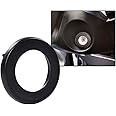 G-PLUS Ignition Trim Ring Bezel Compatible with 2019 2020 2021 Ford Ranger XL/XLT Cab Pickup (Black)