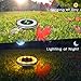 ionlyou 【4 Pack】 Smart Solar Lights Outdoor, 18 LED Multifunction Waterproof Lights,Solar Garden Lights,Solar Pathway Lights W/Sensor for Backyard,Lawn,Garden,Pathway