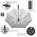 ZEKAR 54/62/68 inch Windproof Large Vented UV Protection and Classic Pongee Fabric Golf Umbrella, Double Canopy Rain Sun Oversized Stick Umbrellas Women Men