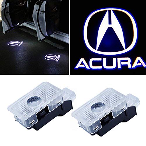 Flyox Car Door LED Lighting Entry Ghost Shadow Projector Welcome Lamp Logo Light for ACURA Series (2 Pack)
