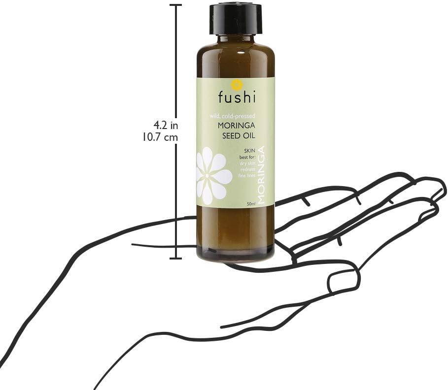 Fushi Moringa Seed Oil, Virgin & Fresh-Pressed, Best for Dry Skin Redness, Fine Lines, Moisturising, Antibacterial - Image 4