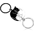VANLOVEMAC Couple Gifts Cute Keychain Gifts for Boyfriend Girlfriend Cat Lover Anniversary Valentine's Day Gift for Him Her Matching Keychains for Couples Husband Wife Fiancée Birthday