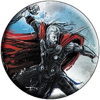 Thor Distressed - Avengers Age of Ultron - Pinback Button 1.25"