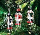 12 Nutcracker Christmas Tree Ornaments - Wooden