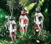 12 Nutcracker Christmas Tree Ornaments - Wooden