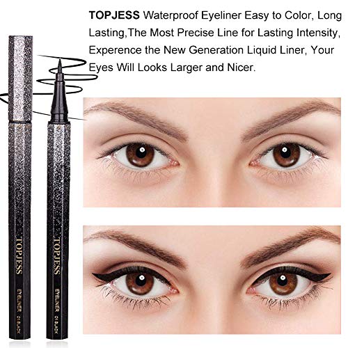 Eyeliner, Liquid Eyeliner, Waterproof Liquid Eyeliner, Quick Drying 24H