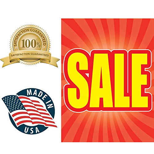 Sale | Retail Store Promotion Signs for Business | 18 x 24 Inches - Thumbnail 4