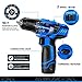 12V Cordless Drill Driver Set, PROSTORMER 3/8