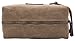 IBLUE Canvas Toiletry Bag Travel Dopp Kit Shaving Bag Makeup Cosmetic Organizer Bag