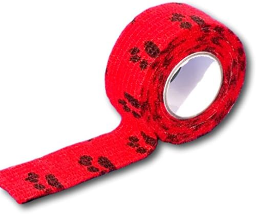 Set of 9 children's band-aids, finger bandage without glue, 2.5 cm x 4.5 m, elastic, water-repellent, cohesive