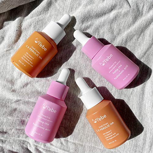 15 Pure Vitamin C + B E Ferulic Hyaluronic Acid Face Serum