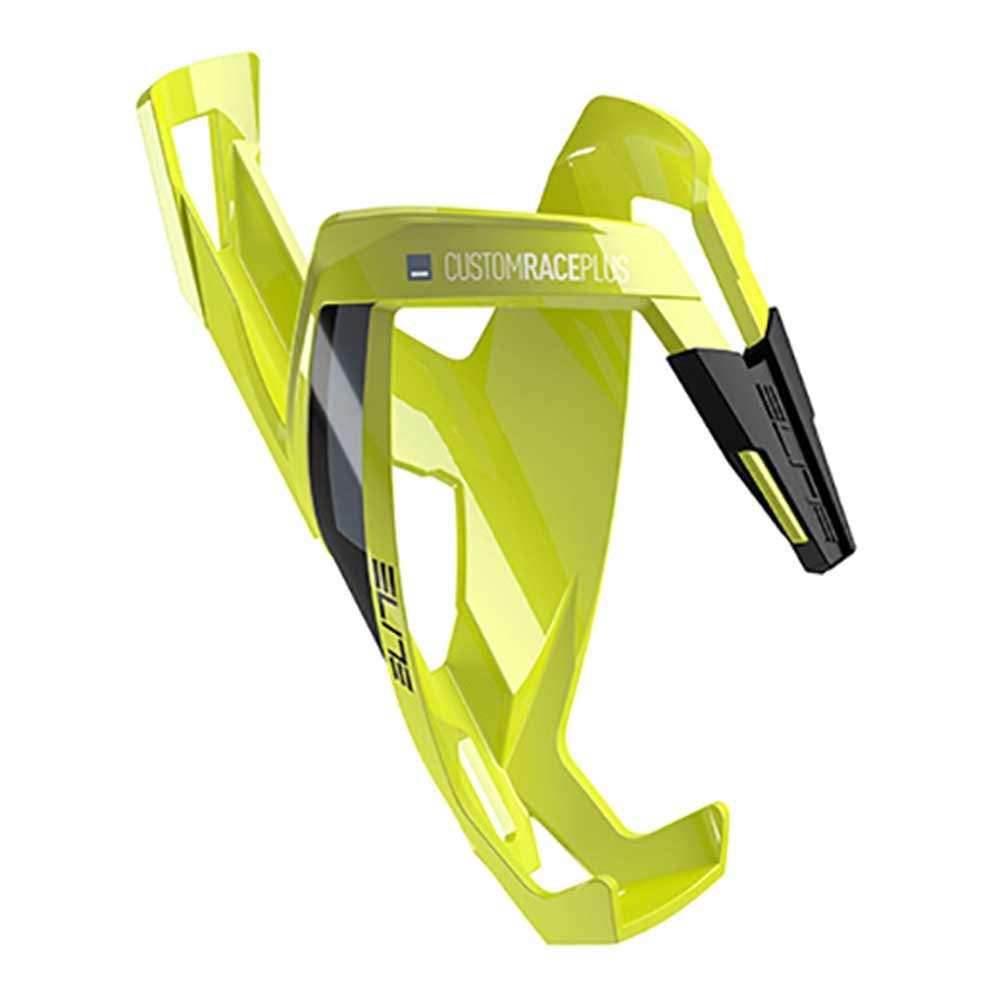Elite Custom Race Plus Bottle Cage, Fluoro Yellow/Black