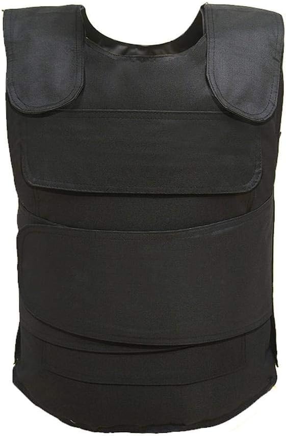 HAIT Kevlar Body Armor Three-Level Bulletproof Can Prevent 7.9Mm Bullets Tactical Vest Stab-Resistant Clothing Anti-Terrorism Knife-Proof Vest Chest Protection (Bulletproof vest（A）)