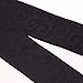 COTOWIN 2-Inch Wide Black Jacquard Elastic Band by 3 Yard, Waistband Elastic, Palace Flower Elastic Trim, Stretchy Elastic Ribbon